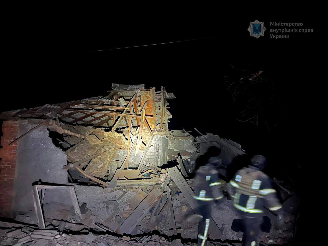 В результате ночных ударов РФ по Харьковской и Донецкой областях есть раненые и погибшие, - ГСЧС